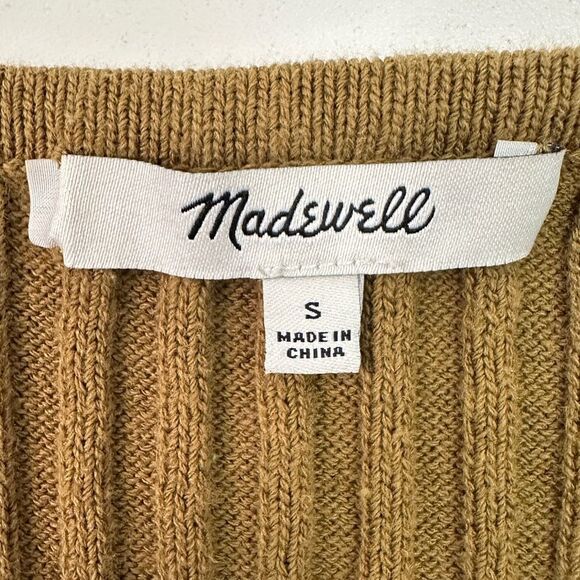 Madewell Tilney Ribbed Sweater Tank L7849 Size Small - Picture 5 of 7